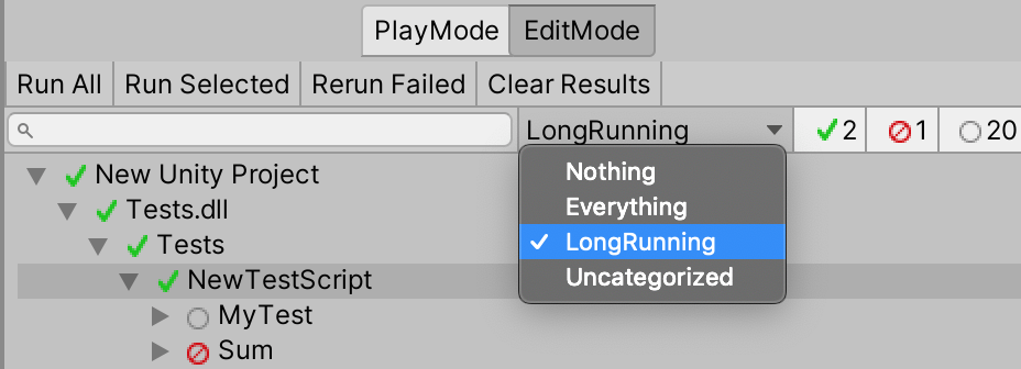 Unity Category Attribute